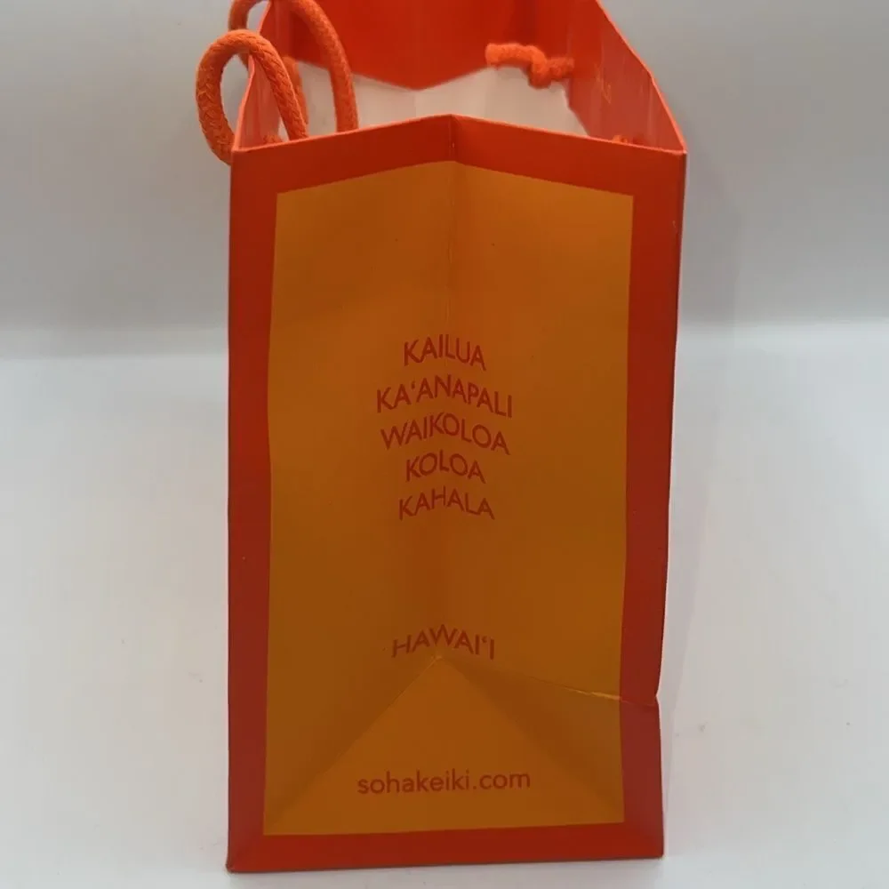 SOHA KEIKI Orange Shopping bag